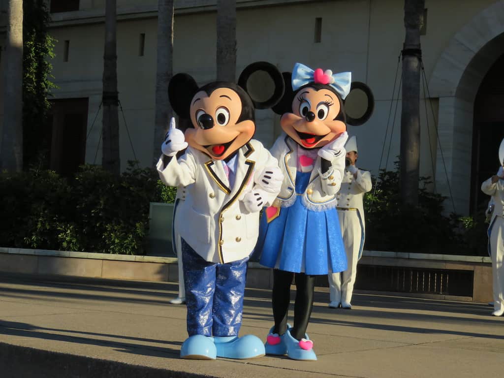 Tokyo DisneySea Minnie and Mickey