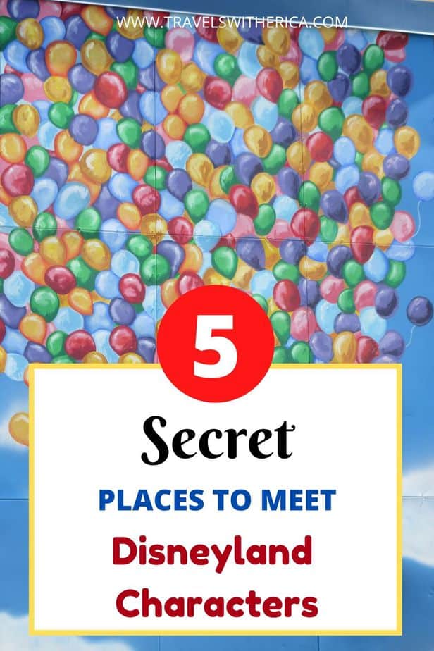 5 Secret Places to Meet Disneyland Characters